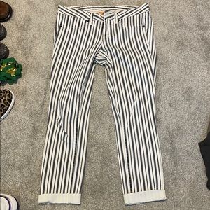 Tory Burch striped pants